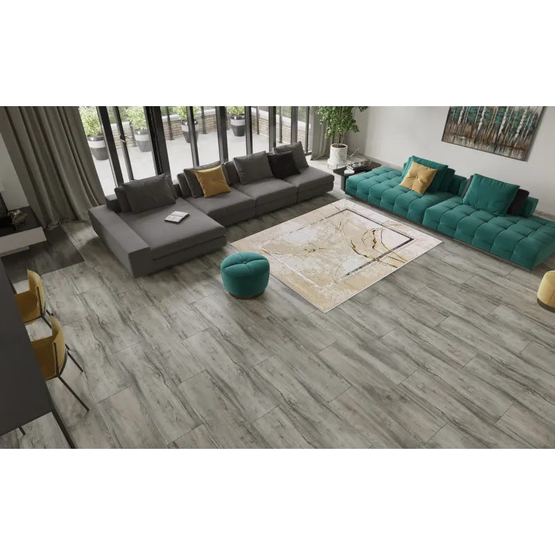 Dywan beżowy ze srebrem i złotem ramka