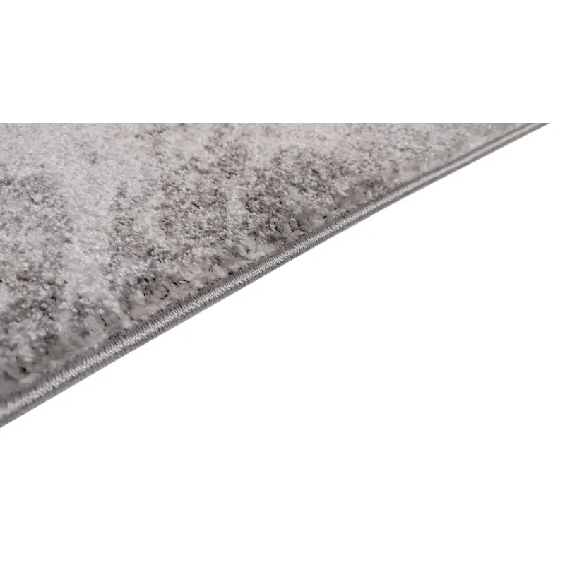 Dywan geometryczny szary i różowy