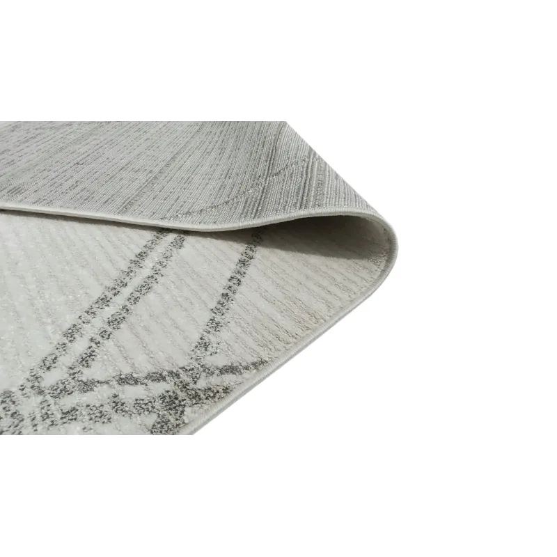 Dywan geometryczny kremowy kreski