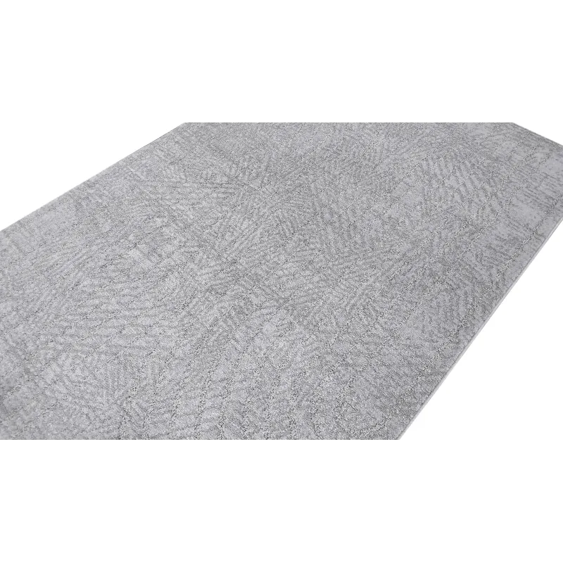 Dywan geometryczny szary kreski