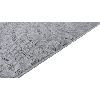 Dywan geometryczny szary kreski