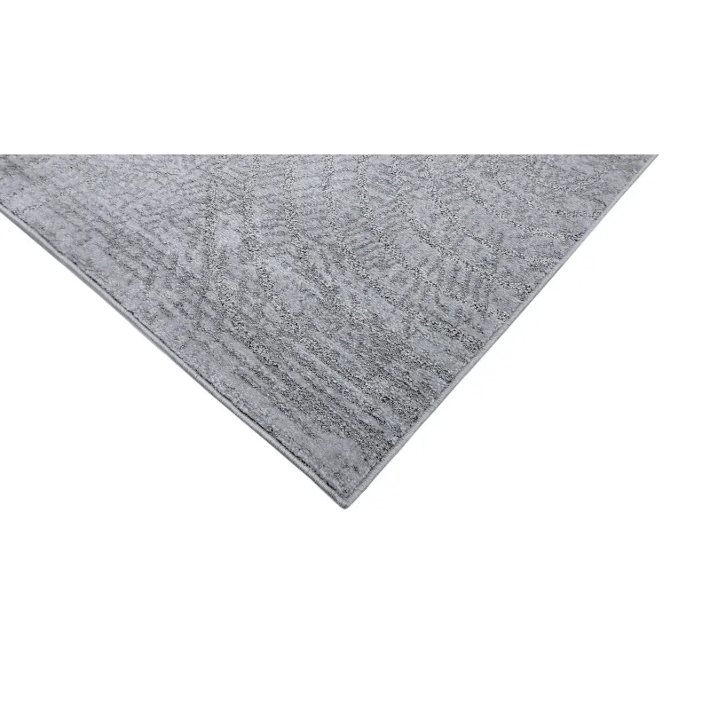 Dywan geometryczny szary kreski