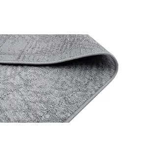 Dywan geometryczny szary kreski