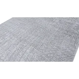 Dywan geometryczny szary kreski