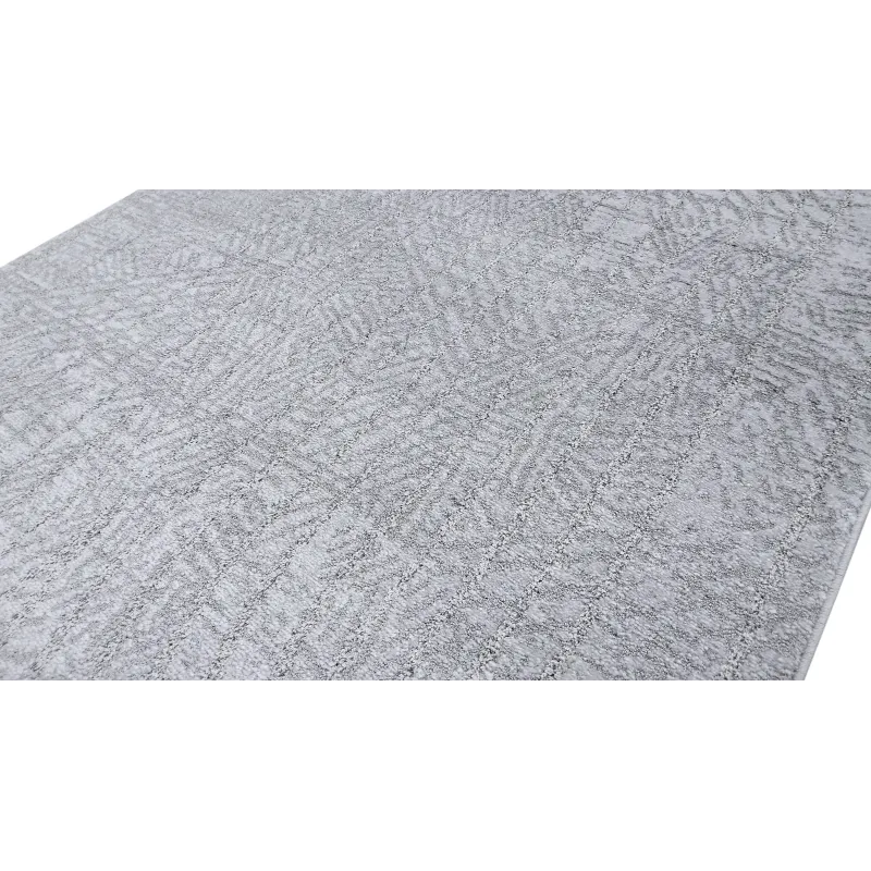 Dywan geometryczny szary kreski