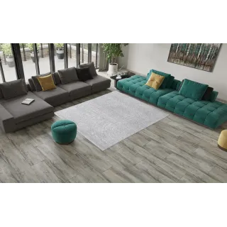 Dywan geometryczny szary kreski