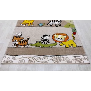 Dywan beżowy zoo atest