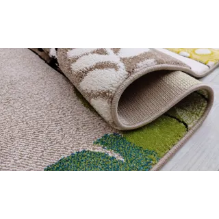 Dywan beżowy zoo atest