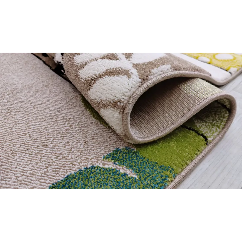 Dywan beżowy zoo atest