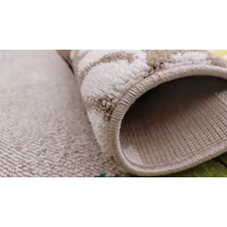 Dywan beżowy zoo atest