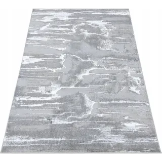 Dywan nowoczesny szary ze...