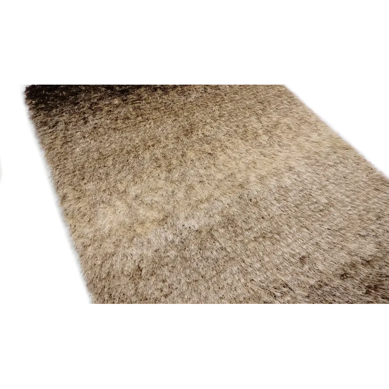 Dywan shaggy beż+brąz fade