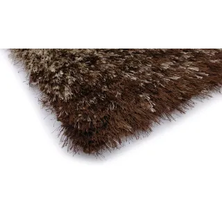 Dywan shaggy beż+brąz fade