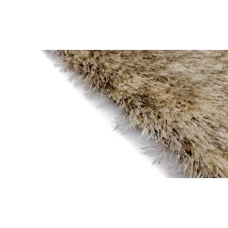 Dywan shaggy beż+brąz fade