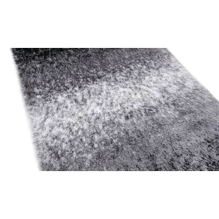 Dywan shaggy fade szary+czarny