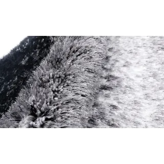 Dywan shaggy fade szary+czarny