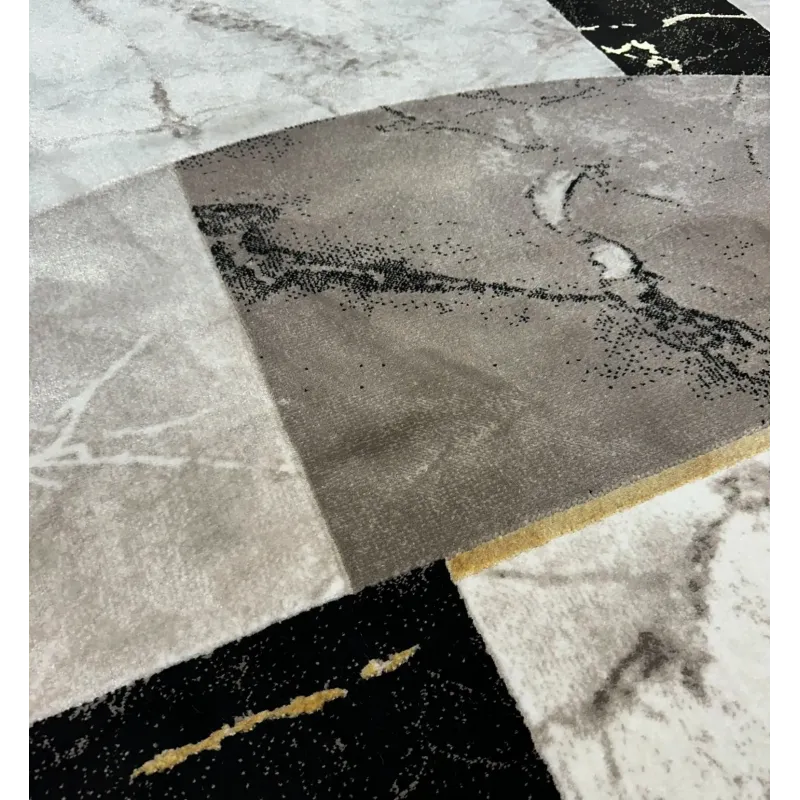 Dywan glamour ze złotem