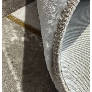 Dywan glamour ze złotem