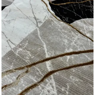 Dywan glamour ze złotem