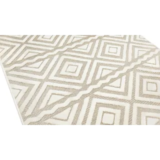 Budżetowy dywan boho beżowy