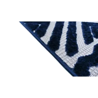 Budżetowy dywan boho granatowy