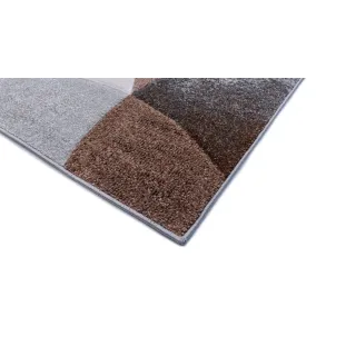 Dywan geometryczny beżowy nowoczesny