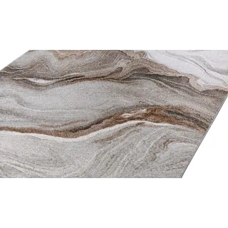 Dywan marmur beżowy + brąz