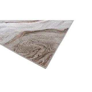 Dywan marmur beżowy + brąz