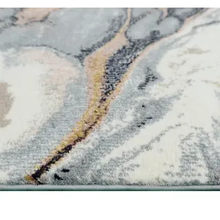 Dywan shaggy miękki marmur