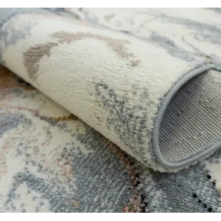 Dywan shaggy miękki marmur