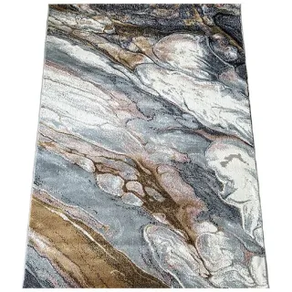 Dywan shaggy miękki marmur