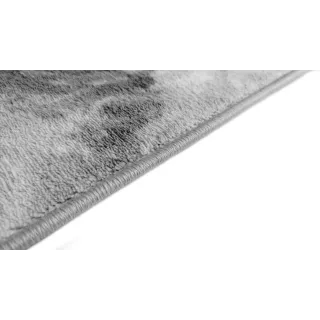 Dywan szary ze wzorem marmuru