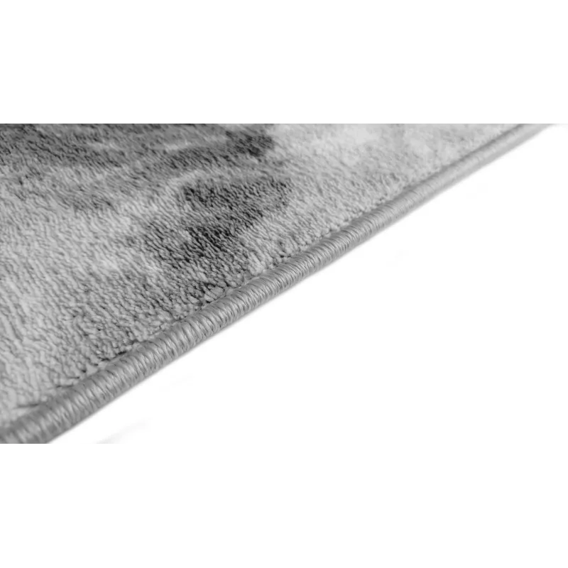 Dywan szary ze wzorem marmuru