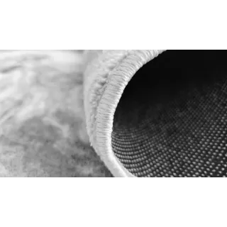 Dywan szary ze wzorem marmuru