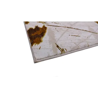 Dywan beżowy ze złotem