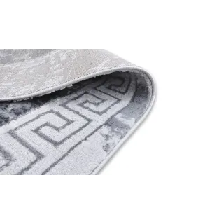 Dywan szary ze srebrem