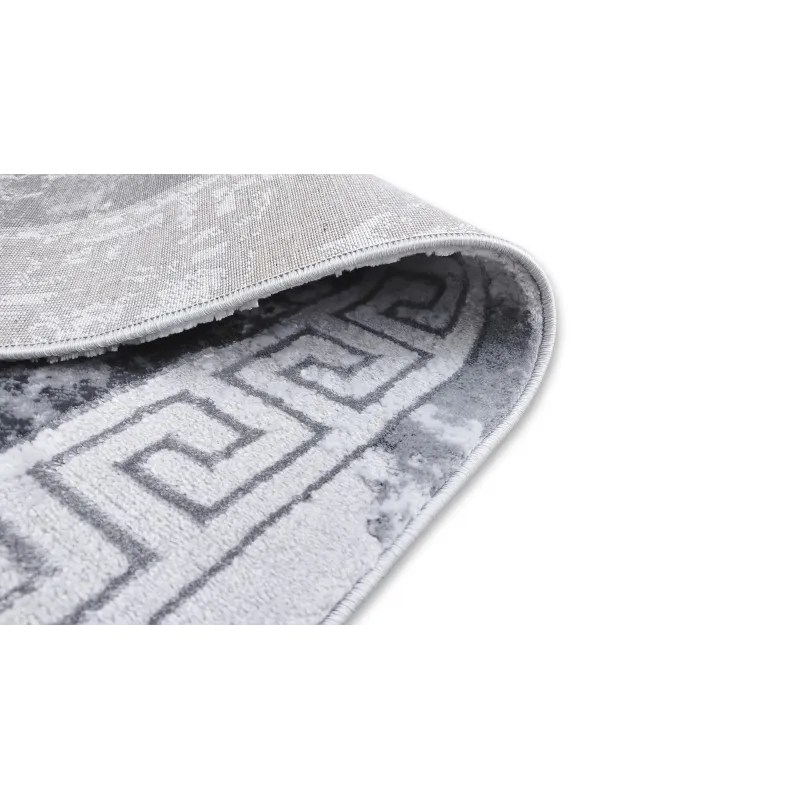 Dywan szary ze srebrem