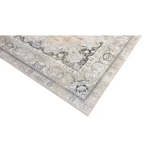 Dywan klasyczny beżowy antypoślizgowy