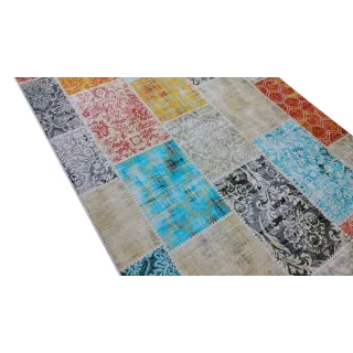 Dywan antypoślizgowy ornament kolorowy