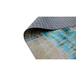 Dywan antypoślizgowy ornament kolorowy