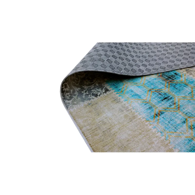 Dywan antypoślizgowy ornament kolorowy