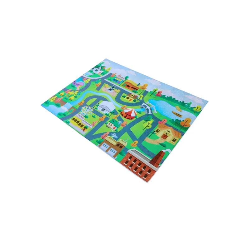 Dywan ulice dla dzieci antypoślizgowy